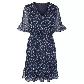 Платье Vero Moda Smilla Short Sleeve Short, Разноцветный