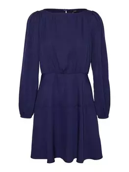 Платье Vero Moda SOFFE, темно-синий