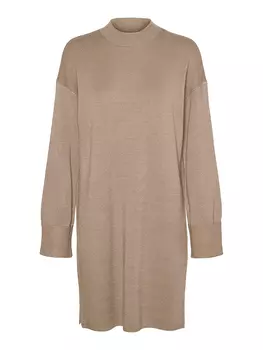 Платье Vero Moda Strick Vmgoldneedle, бежевый