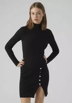 Платье Vero Moda STRICKKLEID, черный