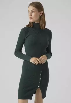 Платье Vero Moda STRICKKLEID, цвет pine grove