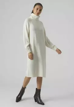 Платье Vero Moda STRICKKLEID GA NOOS, цвет birch