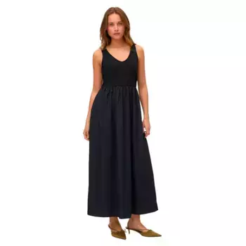 Платье Vero Moda Vally sleeveless long, черный