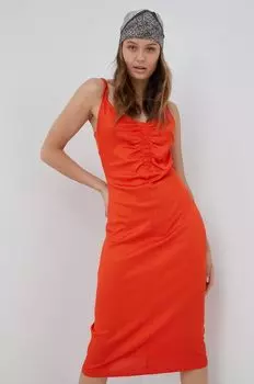Платье Веро Мода Vero Moda, оранжевый