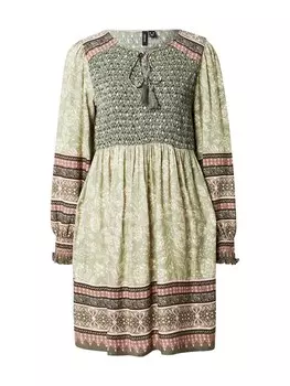 Платье VERO MODA VMADDIE, серо-коричневый