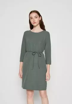 Платье Vero Moda VMCINA 3/4 SHORT DRESS, цвет dark forest