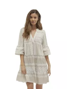 Платье Vero Moda VMDICTHE 3/4 TUNIC, разноцветный