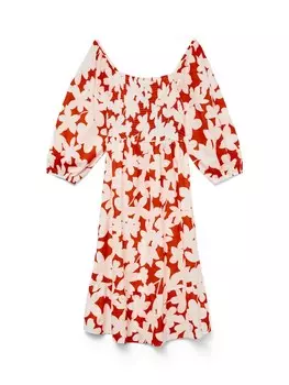 Платье VERO MODA VMDicthe, цвет Fire red