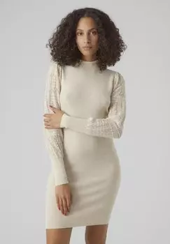 Платье Vero Moda VMFELIPA HIGHNECK DRESS, цвет birch melange