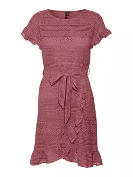 Платье VERO MODA VMHONEY, бордовый