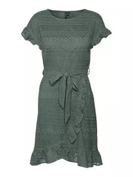 Платье VERO MODA VMHONEY, темно-зеленый