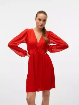 Платье VERO MODA VMLOUISA, цвет Orange red