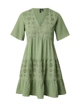 Платье VERO MODA VMNATALI, темно-зеленый