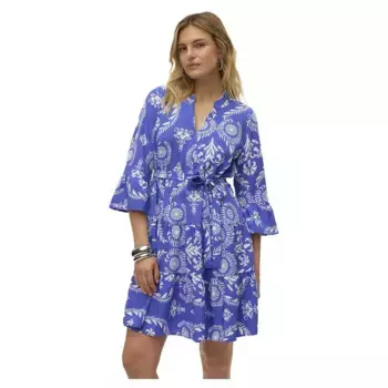 Платье Vero Moda Zera 3/4, синий