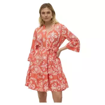 Платье Vero Moda Zera, оранжевый
