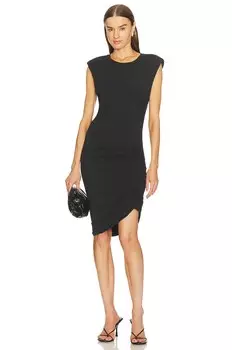 Платье Veronica Beard Brompton, черный