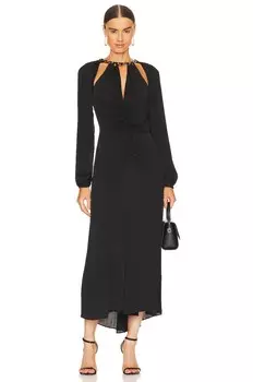 Платье Veronica Beard Fayla, черный