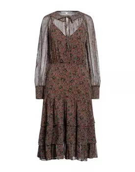 Платье Veronica Beard, коричневый