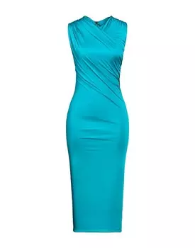 Платье Versace, бирюзовый