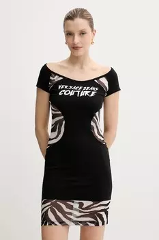 Платье Versace Jeans Couture, черный