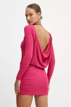 Платье Versace Jeans Couture, розовый