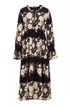 Платье Versace Maxi Kashga, разноцветный