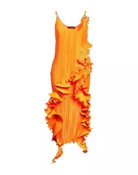 Платье Versace, оранжевый