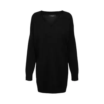 Платье Versace Safety Pin Knitted Dress, черный