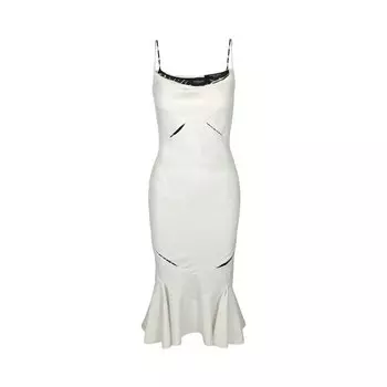 Платье Versace Twofer Cocktail Dress, белый