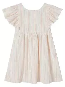 Платье vertbaudet, бежевый