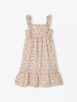 Платье vertbaudet, бежевый