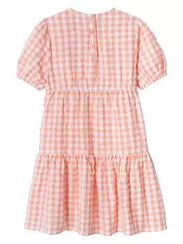 Платье vertbaudet, оранжевый