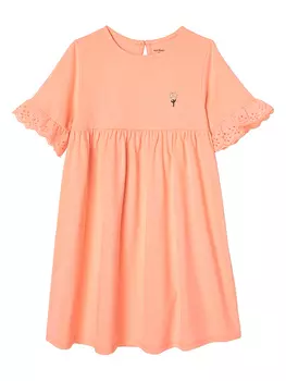 Платье vertbaudet, оранжевый