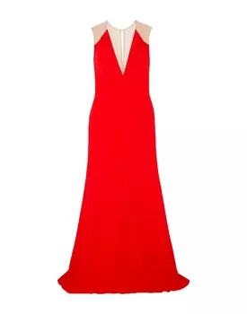 Платье Victoria Beckham Long, красный