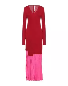 Платье Victoria Beckham Long, красный, розовый