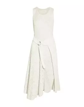 Платье Victoria Beckham Midi, белый