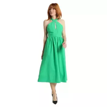 Платье Victorio & Lucchino 11180 sleeveless midi, зеленый