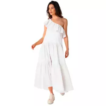 Платье Victorio & Lucchino 9270 sleeveless midi, белый