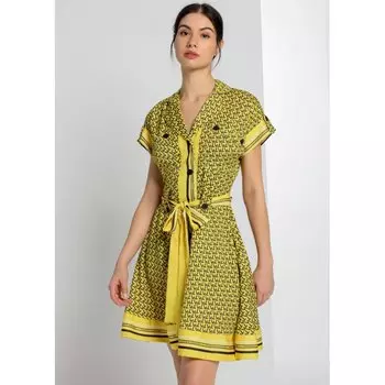 Платье Victorio & Lucchino Short Sleeve Short, желтый