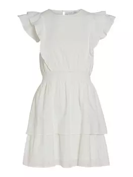 Платье VILA Adara, натуральный белый