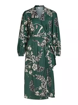 Платье VILA Callie, темно-зеленый