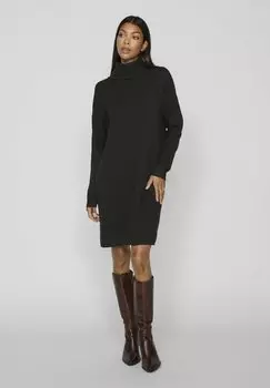 Платье VILA, цвет black