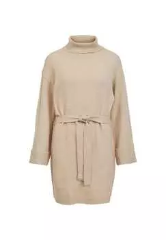 Платье Vila, цвет natural melange