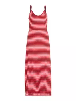 Платье VILA DARLING, ярко-красный