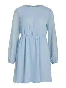 Платье VILA Dobby, светло-синий