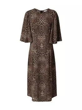 Платье VILA Dress VILEILA, цвет Brown/Cappuccino