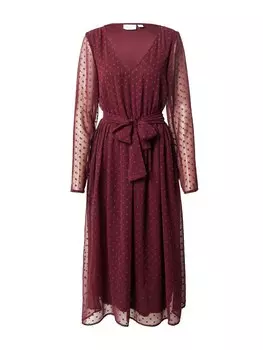 Платье Vila EDEE, бордо
