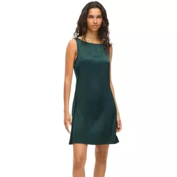 Платье Vila Enna Ravenna short sleeve short, зеленый