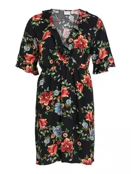 Платье VILA Eva Aya, черный