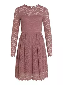 Платье VILA, каштановый